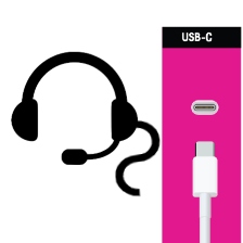 Auriculares con Cable USB-C