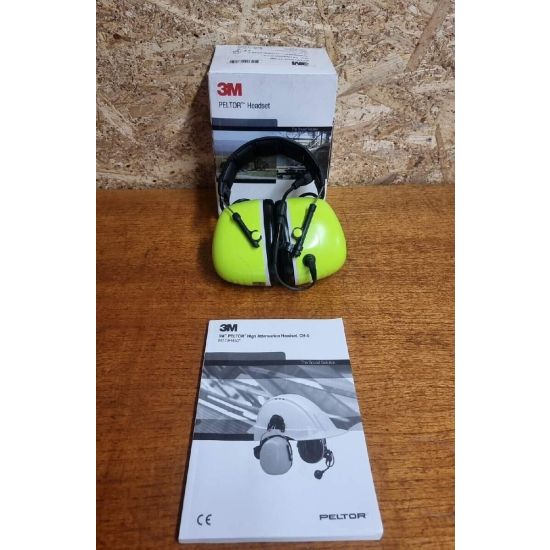 3M Peltor CH-5 FLX2 avec PTT - casque antibruit - MT73H450A-77 GB - what's in the box