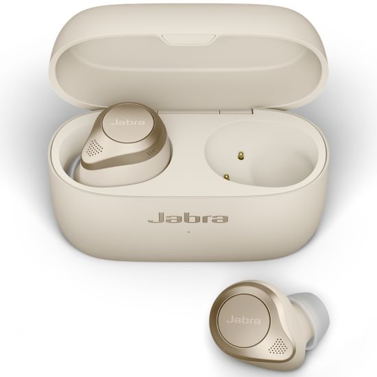 jabra elite 85t gold beige boitier 