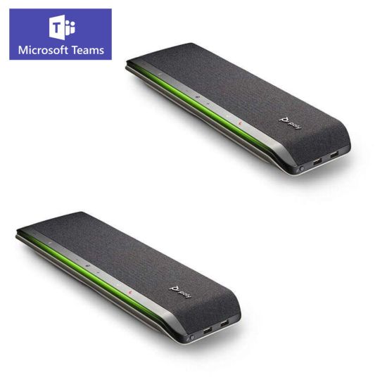 Kit Poly Sync 60 MS afin d'agrandir votre surface d'écoute lors de réunion. Certifié Microsoft Teams |  216873-01