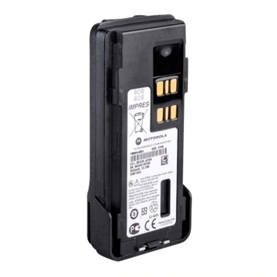 BATTERIE IMPRES 3000MAH POUR Motorola DP2000/4000 - PMNN4488A - devant de la batterie