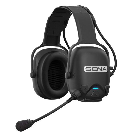 Pack de 2 Sena Cast - Casque antibruit avec intercom full duplex - Mode ambiant pour écouter l'environnement - CAST-01