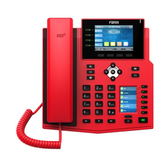 Fanvil X5U-R V2 - X5U-R_V2 - téléphone IP avec écran