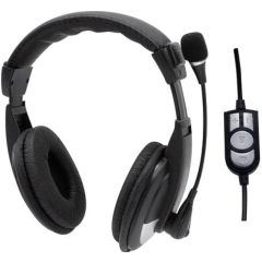 DACOMEX Casque-micro AH760-U stéréo USB