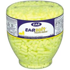 Bonbonne de bouchons 3M E-A-Rsoft Yellow Neon