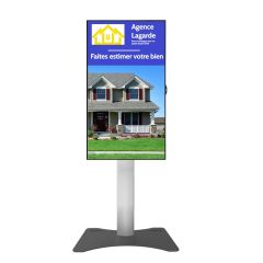 Kit Affichage dynamique vitrine 55"