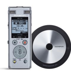 Olympus dm-720 + microphone périphérique