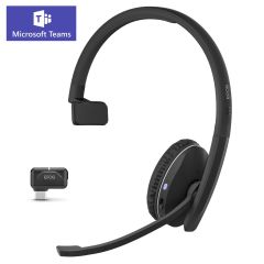 Micro casque mono Epos Adapt 231 certifié microsoft teams