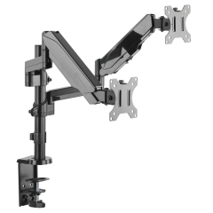 Soporte de escritorio para pantallas duales de 13 a 32 "