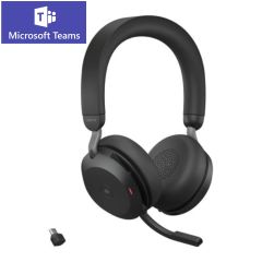 Jabra Evolve2 75 MS stéréo avec dongle USB-C