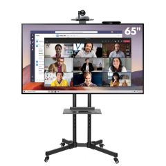 Kit de Videoconferencia Inalámbrico Yealink UVC86 + Pantalla + Soporte con Ruedas