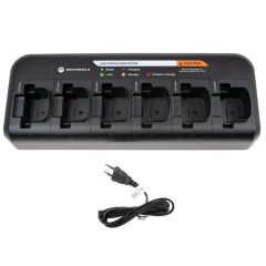 Chargeur multiple 6 positions pour Motorola R2 - PMLN6598A - avec alimentation