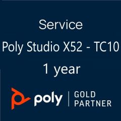 Servicio Poly+ para Poly Studio X52 y TC10 - 1 año