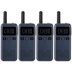 Pack de 4 Retevis RB619 2.0 - Talkies-walkies sans licence ultra compacts