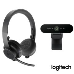 logitech kit de collaboration video personnelle pro uc