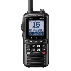 VHF Standard Horizon HX890E, radio marine avec GPS, brouilleur, bouton détresse