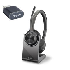 Casque Bluetooth USB-C 4320 Poly avec base de chargement