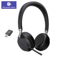 Micro casque Yealink BH72 certifié Teams livré avec dongle USB-A Noir