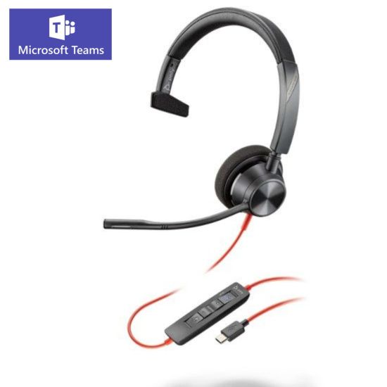 Plantronics Blackwire 3310 MS - casque usb-c