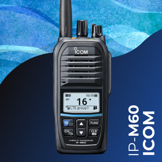 Radio marine ICOM IP-M60 - Image de présentation catalogue - Disponible à la vente