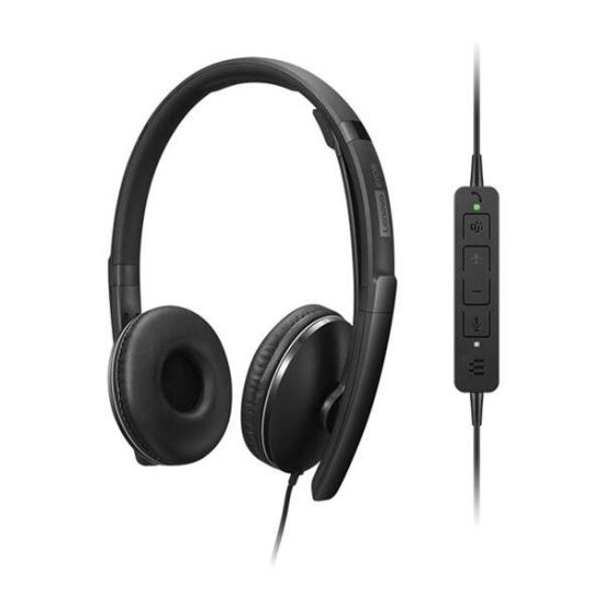 Micro casque professionnel - Lenovo GEN2 avec boutons de commandes