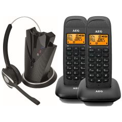 Pack 2x téléphones AEG D81