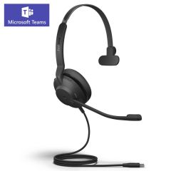 Jabra evolve2 30 micro casque certifié pour Microsoft Teams