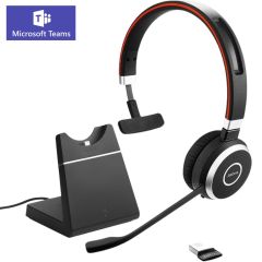 Jabra evolve 65 MS mono avec base de chargement et dongle USB