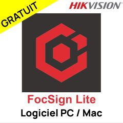 Logiciel HikVision FocSign Lite