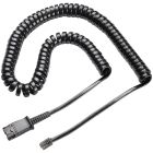 Juego de 2 Cables CSTD 24 / QD / RJ9 para Auriculares Sennheiser