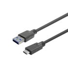 VivoLink Cable USB 3.2 Gen 1 de 1 a 15m (USB-C Macho / USB-A Macho), 5 Gbps