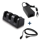 Chargeur 3 emplacements complet - Datalogic Skorpio X5 - 94A150110