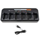 Chargeur multiple 6 positions pour Motorola R2 - PMLN6598A - avec alimentation