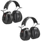 Pack de 2 Peltor WorkTunes Pro FM Radio - Casque antibruit radio FM - HRXS220A