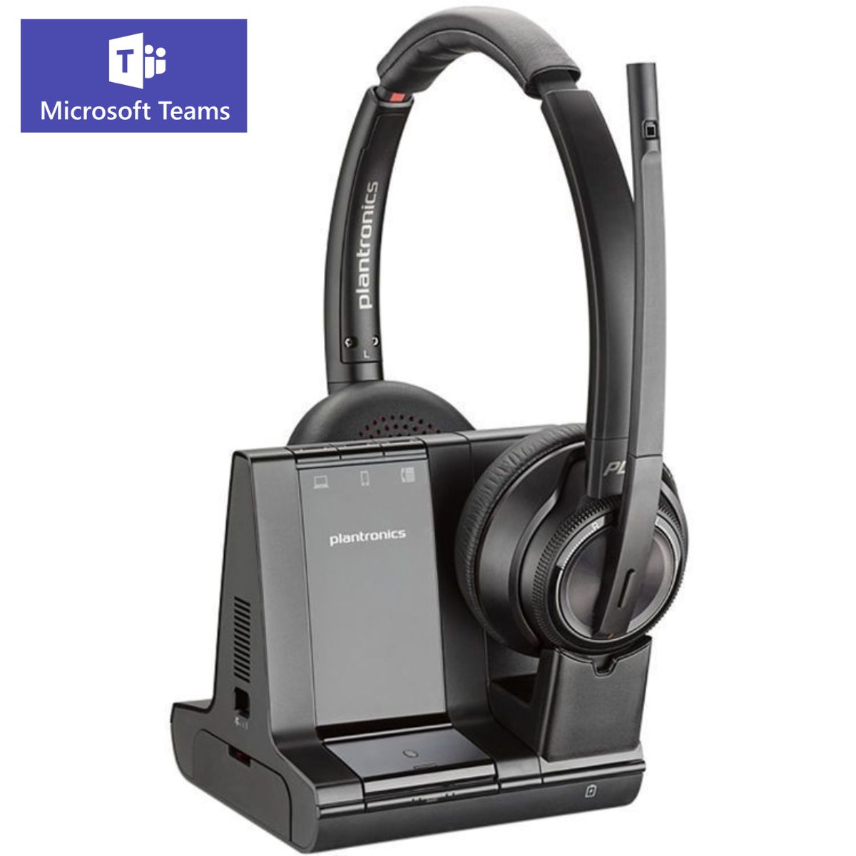 Plantronics Savi 8220 Office MS, Binaural, Microsoft, W8220/A image