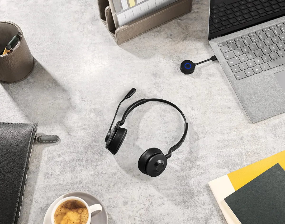 teletrabajo jabra conecta estéreo USB-A de 55 ms