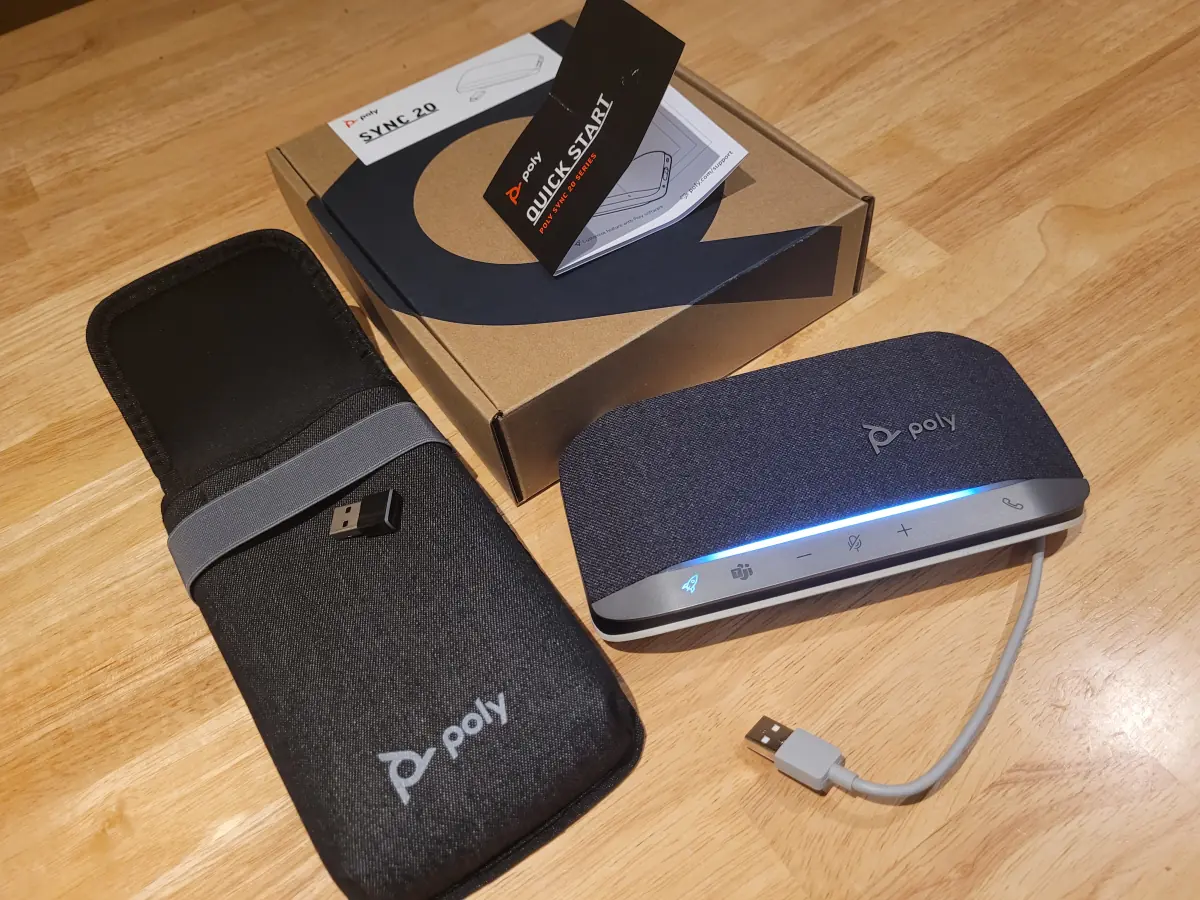 Poly sync 20+ USB MS kit