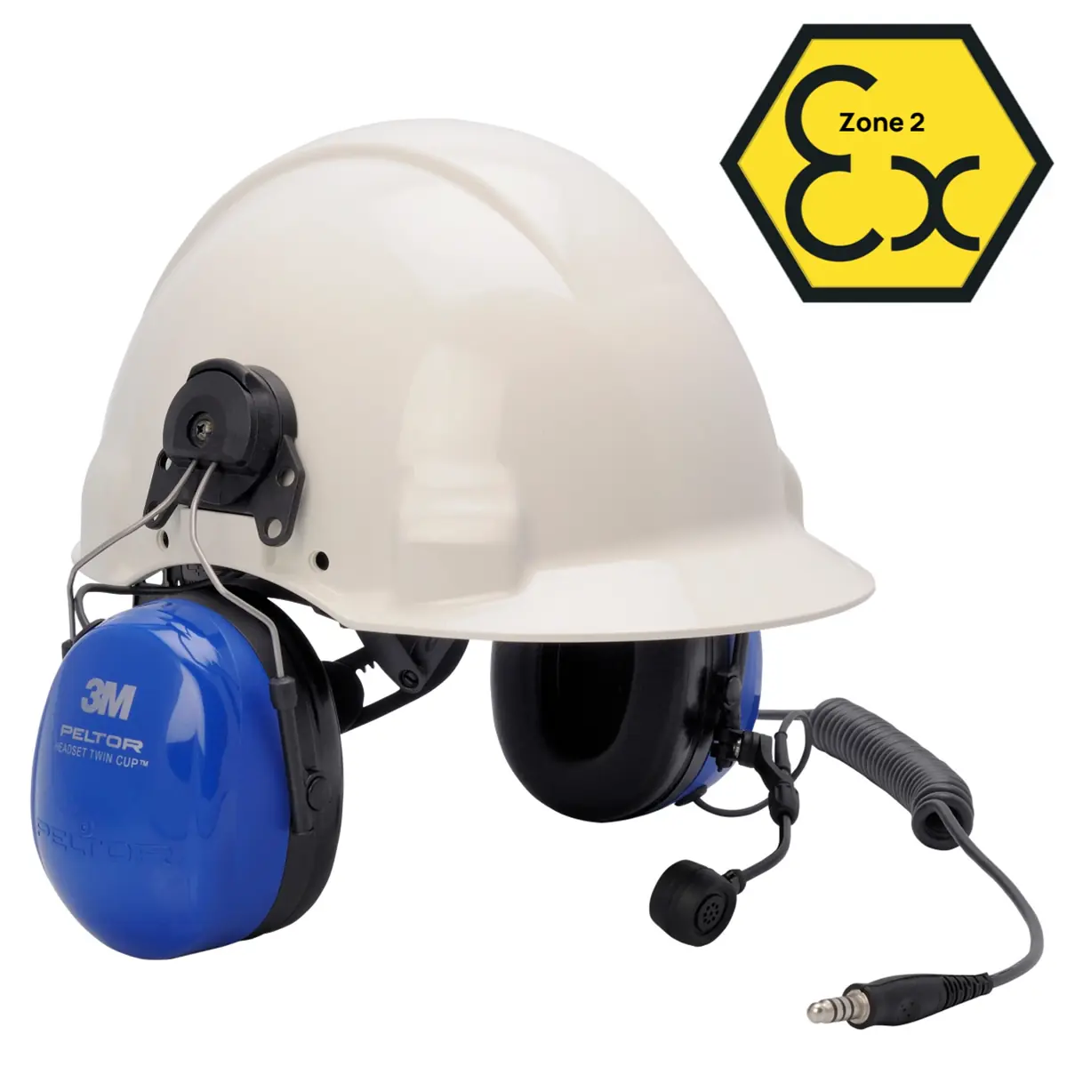 3M Peltor Copa doble Atex - Para casco de obra 3M Peltor- MT72H540P3E-50