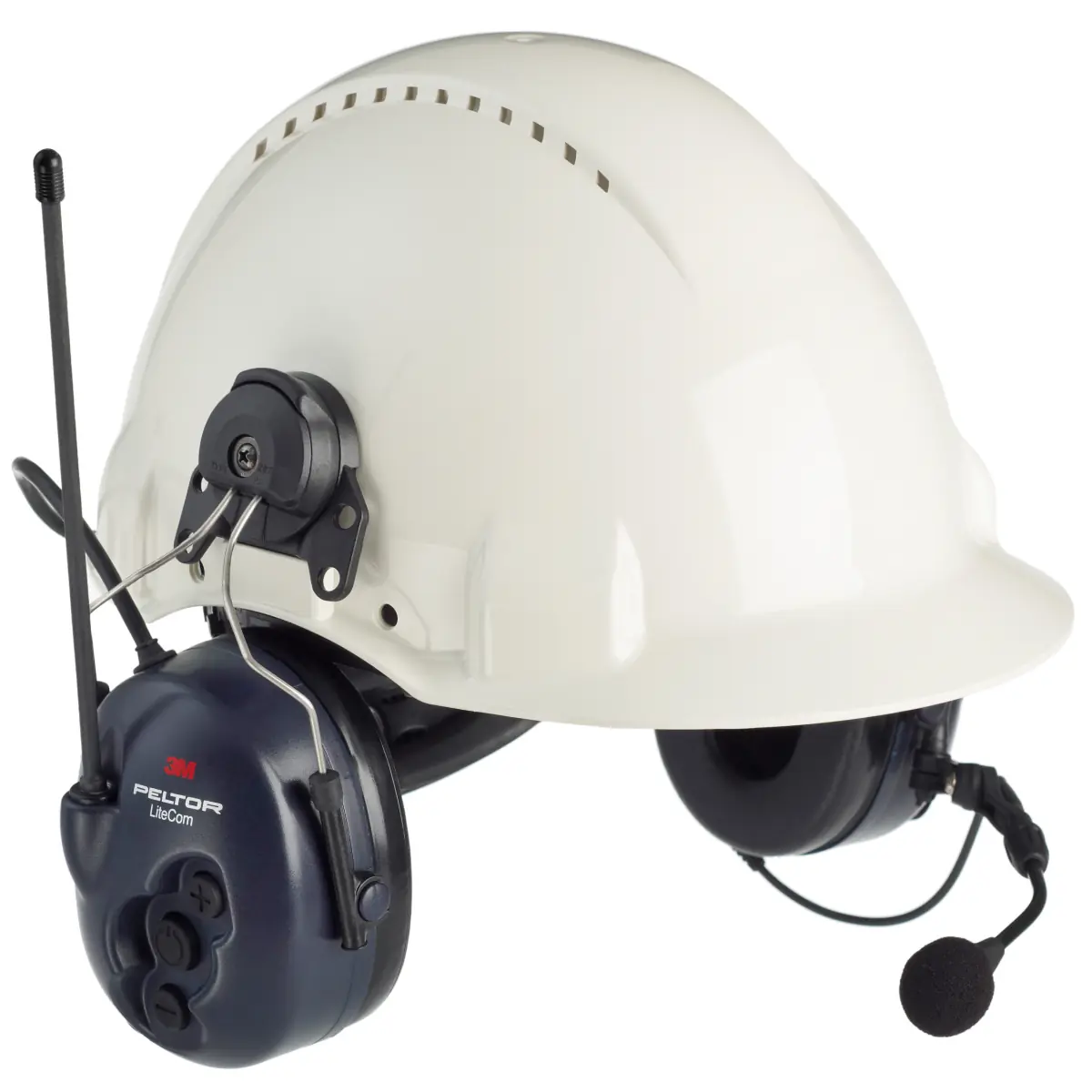 3M Peltor LiteCom PMR446 - Protectores auditivos con sistema de radiocomunicación integrado - MT53H7P3E4400EU