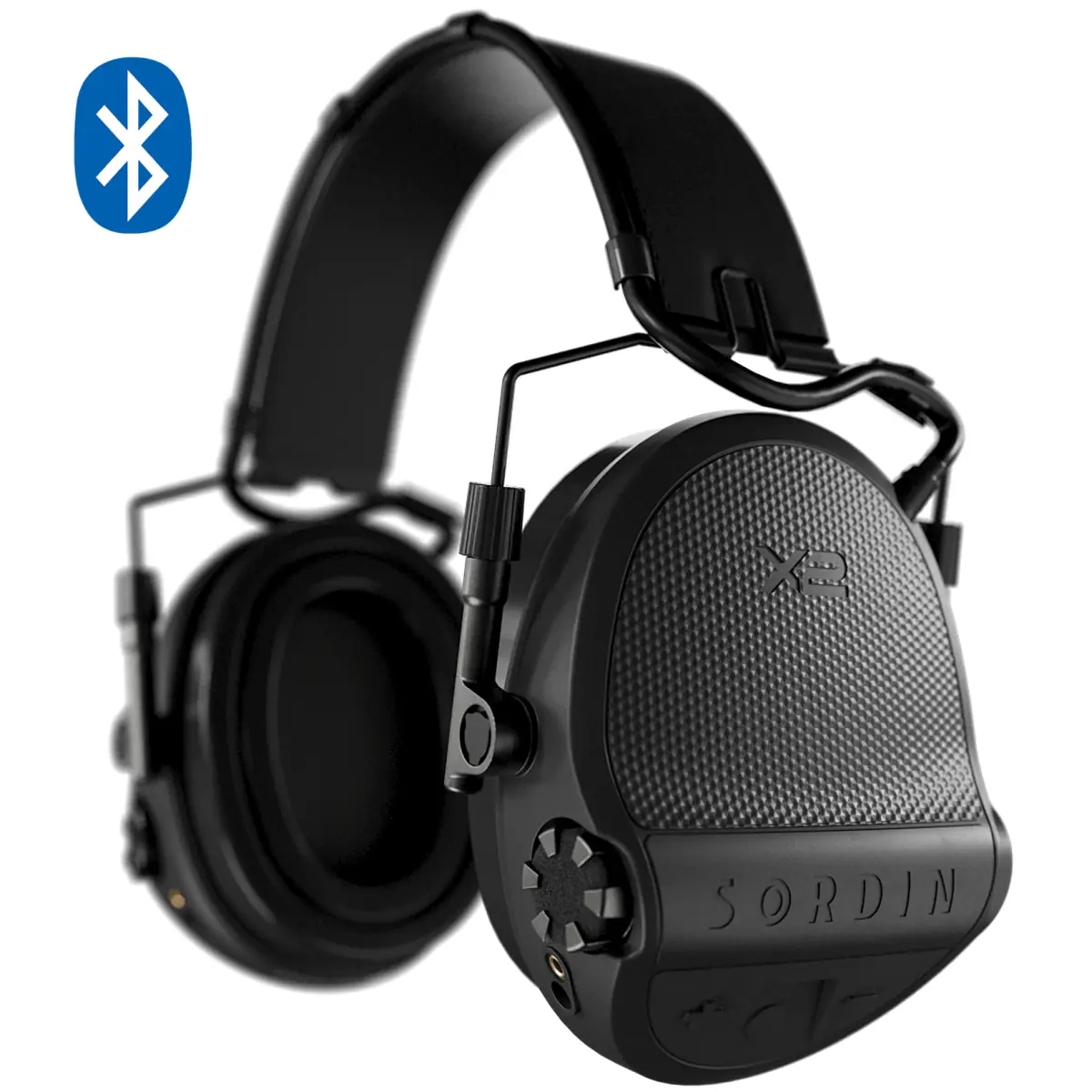 Sordin SUPREME X2 Bluetooth - Protectores auditivos Tiro deportivo Bluetooth