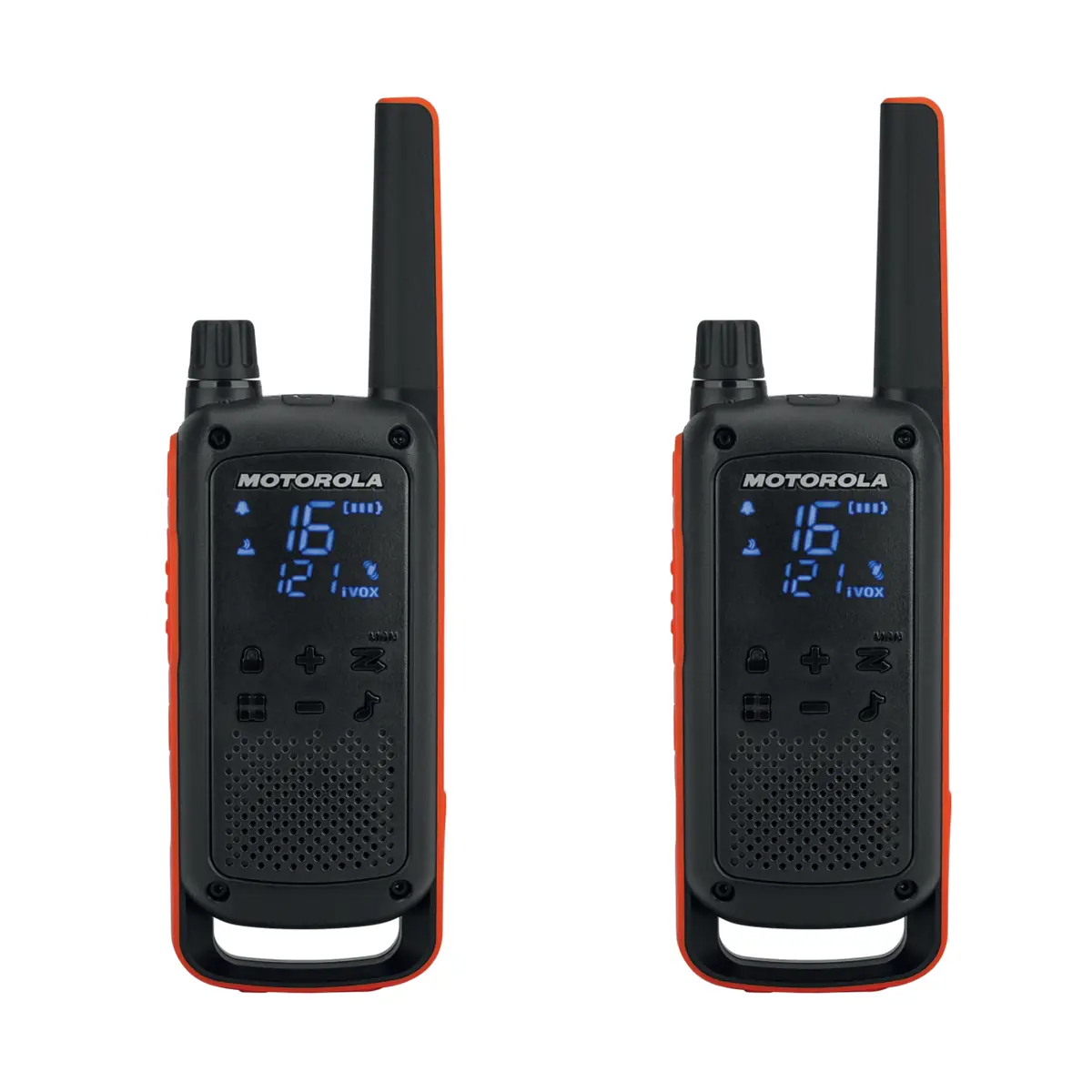 Kit de 2 walkies walkie talkie charla sobre motorola T82