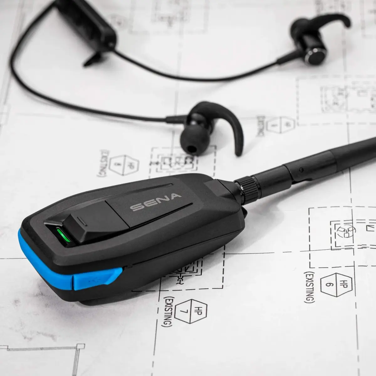 Sena Meshport Blue: adaptador de malla universal para dispositivos Bluetooth