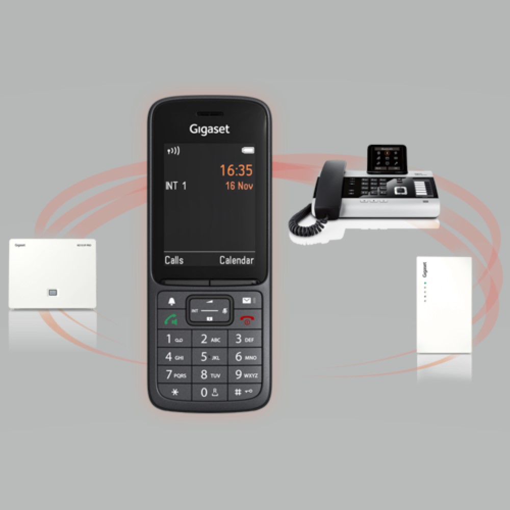 Gigaset SL800H Pro combiné compatible avec borne DECT et mini standard