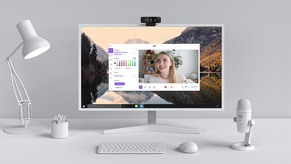 Cámara de creación de contenido Logitech