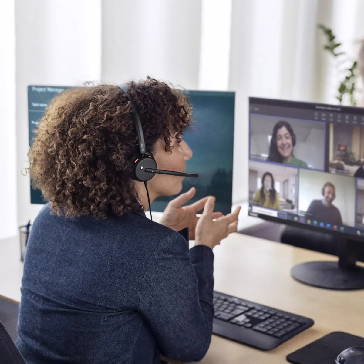 Auriculares Epos Impact para videoconferencia