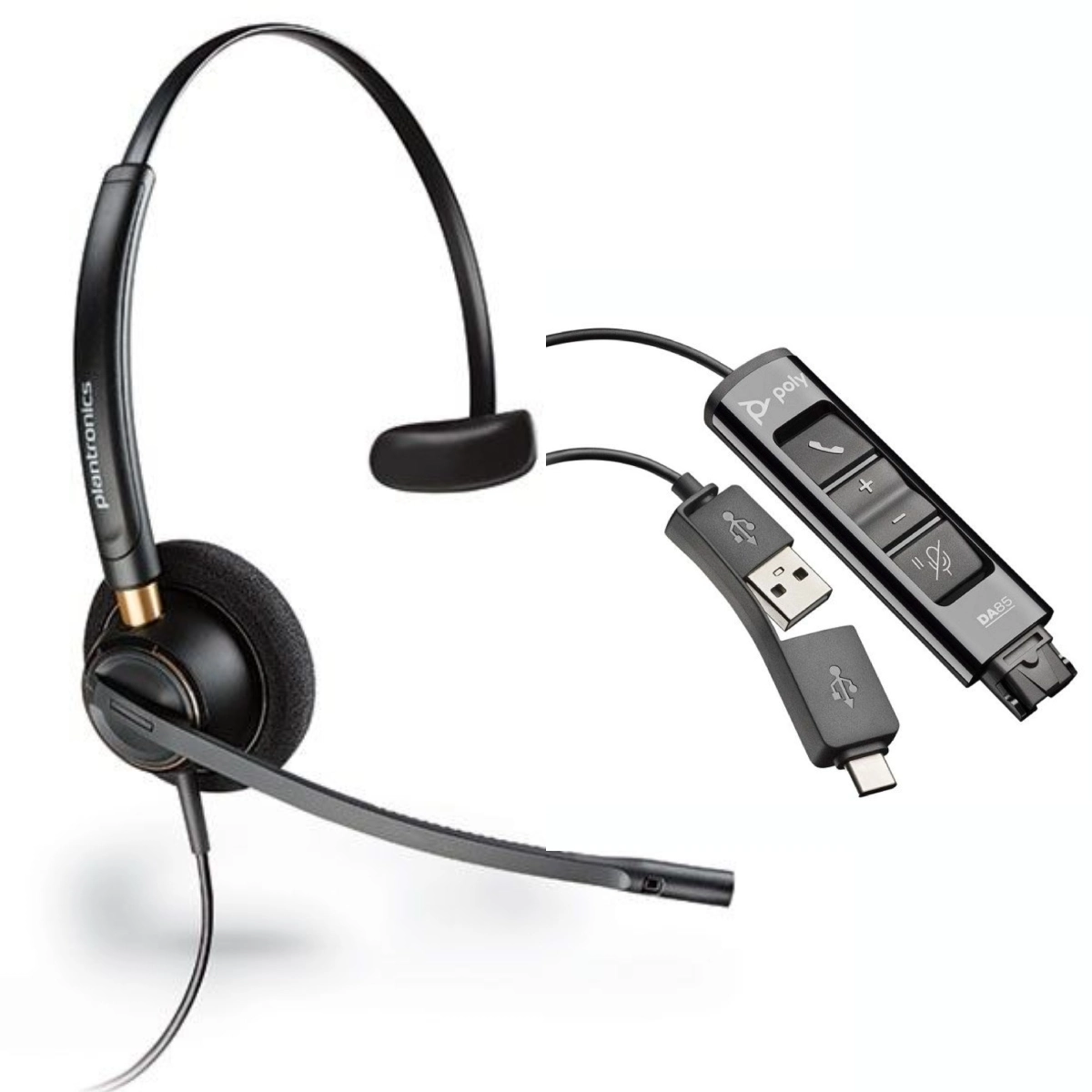 poly da85-m auricular