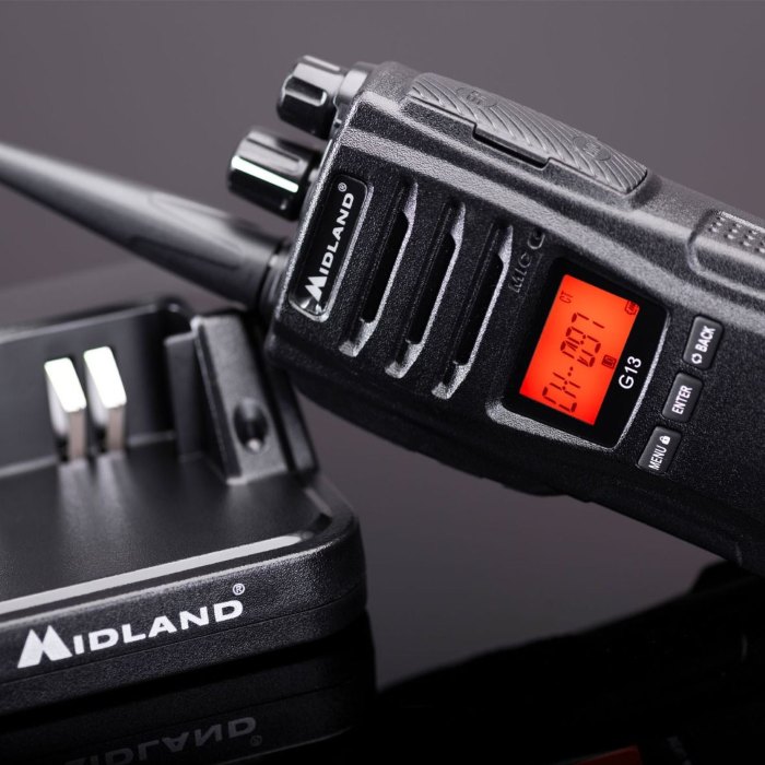 Walkie talkie midland G13 le meilleur?