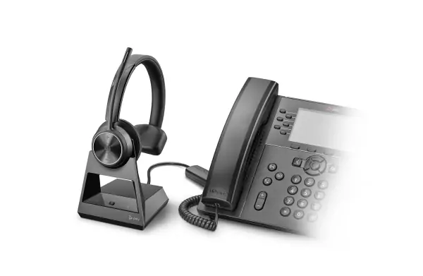 Poly Savi 7310 Office, auricular inalámbrico pour PC et téléphone fixe