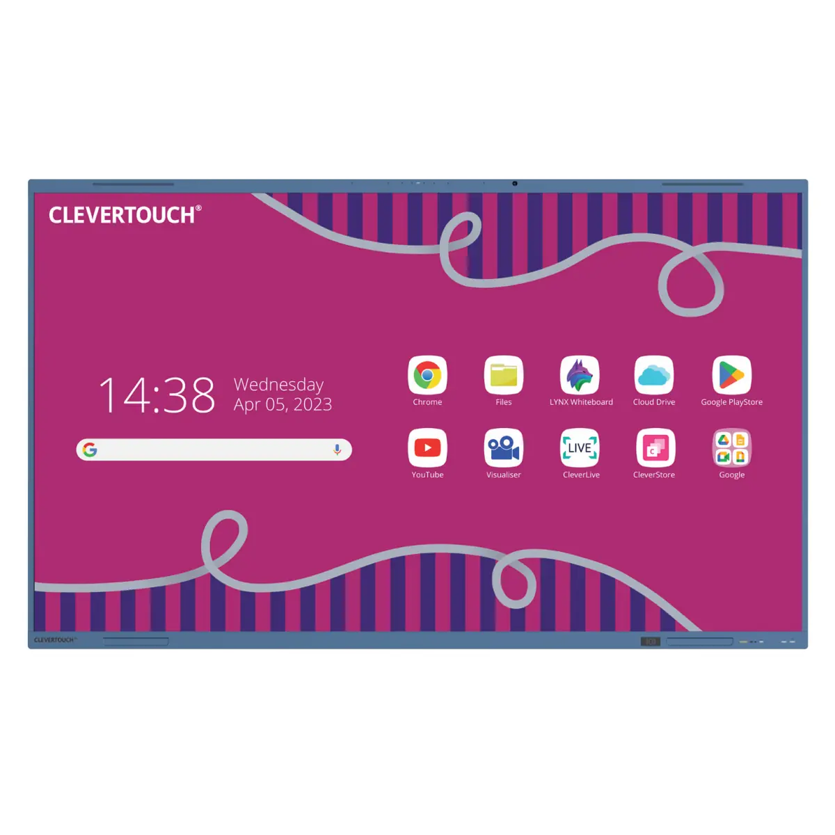 Clevertouch Serie Lux - Pantalla interactiva para educación