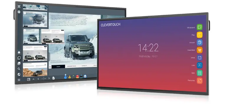 Clevertouch - tableros interactivos